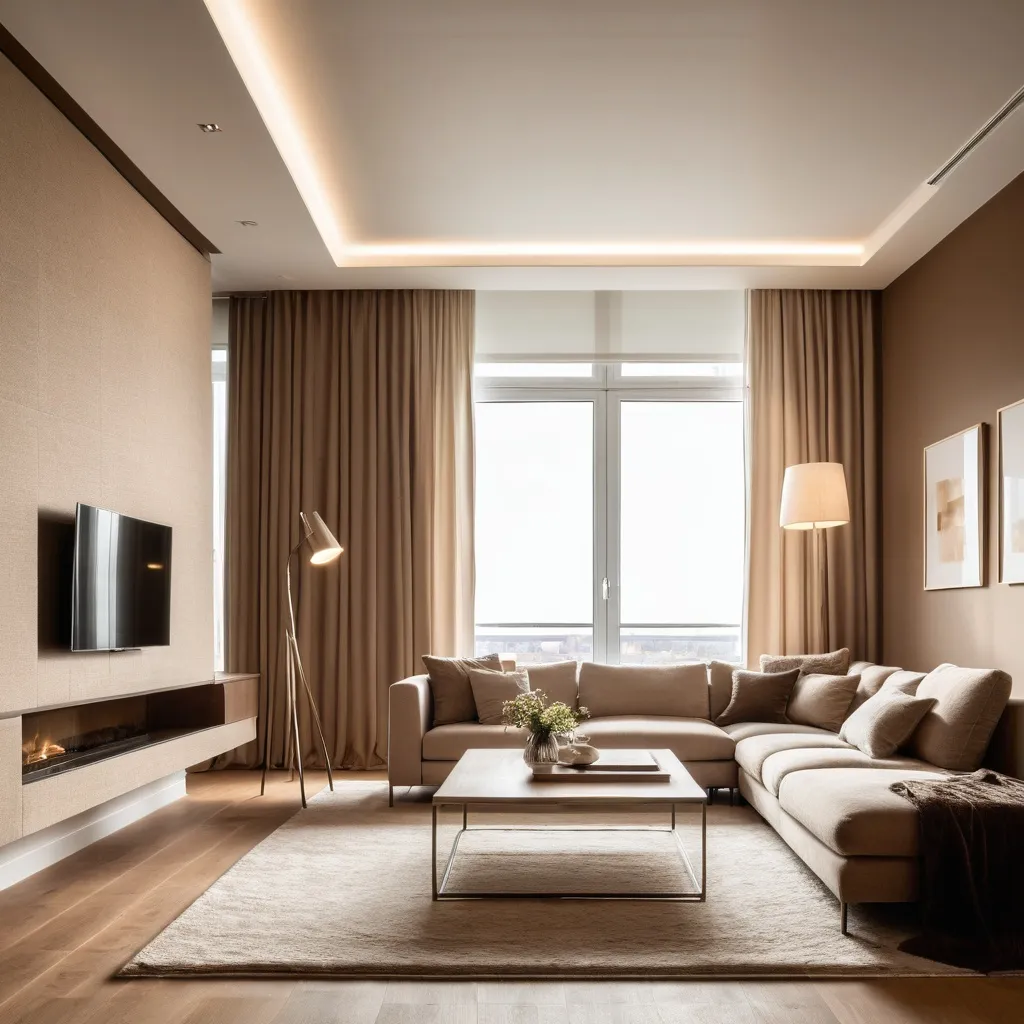 tapeta-ze-struktura-w-salonie